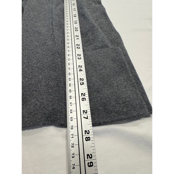 KERSH Essentials Women's Open Front Cardigan Sweater S Dark Gray Long Sleeve - Picture 8 of 8